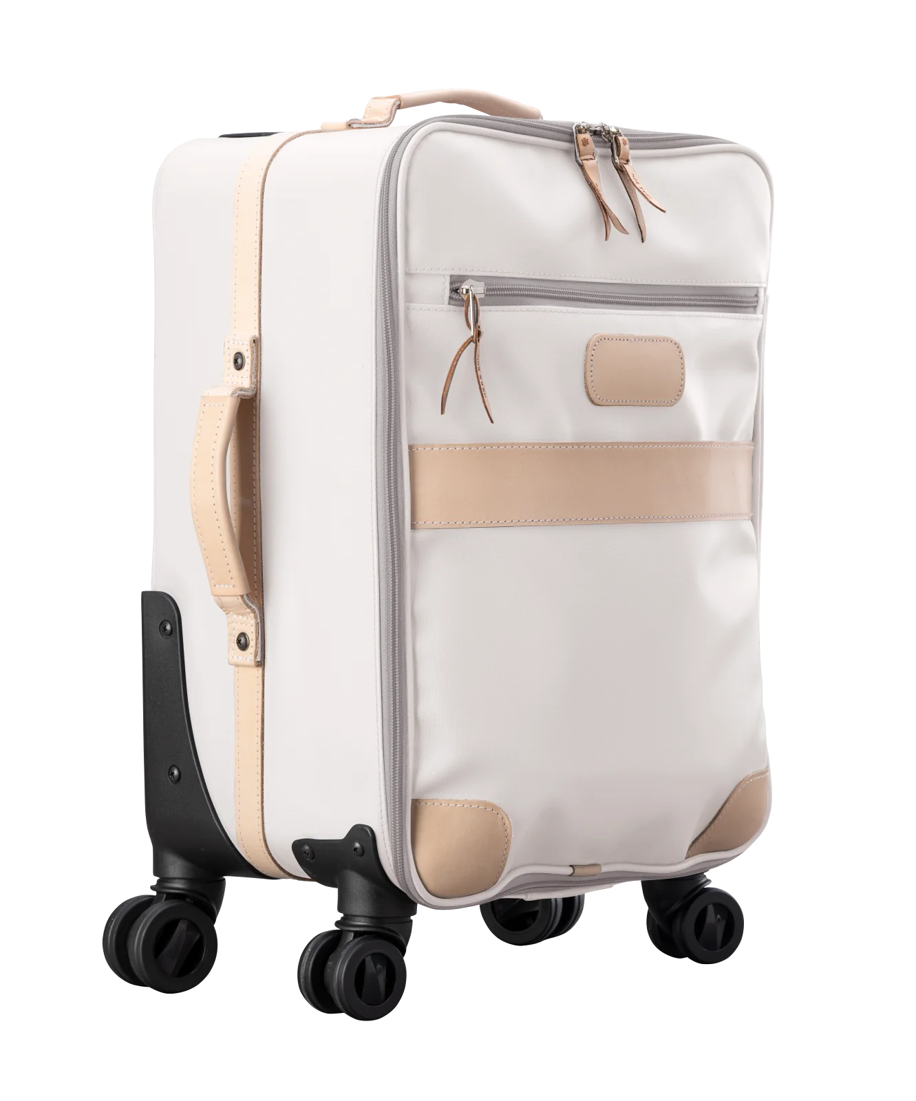 360 Carry On Wheels (Order in any color!) Suitcases Jon Hart White Coated Canvas  