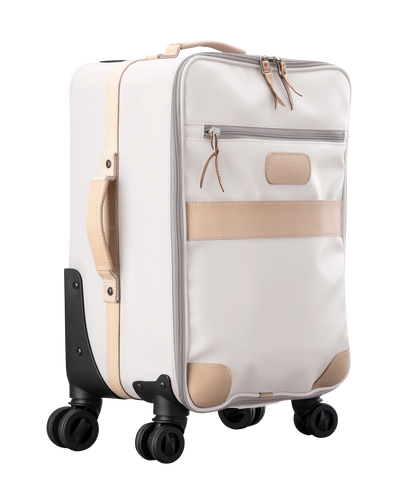360 Carry On Wheels (Order in any color!) Suitcases Jon Hart White Coated Canvas  