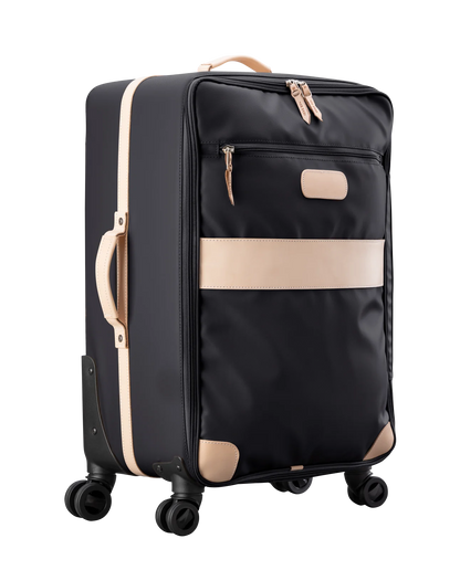 360 Large Wheels + Garment Sleeve (Order in any color!) Suitcases Jon Hart Black Coated Canvas  