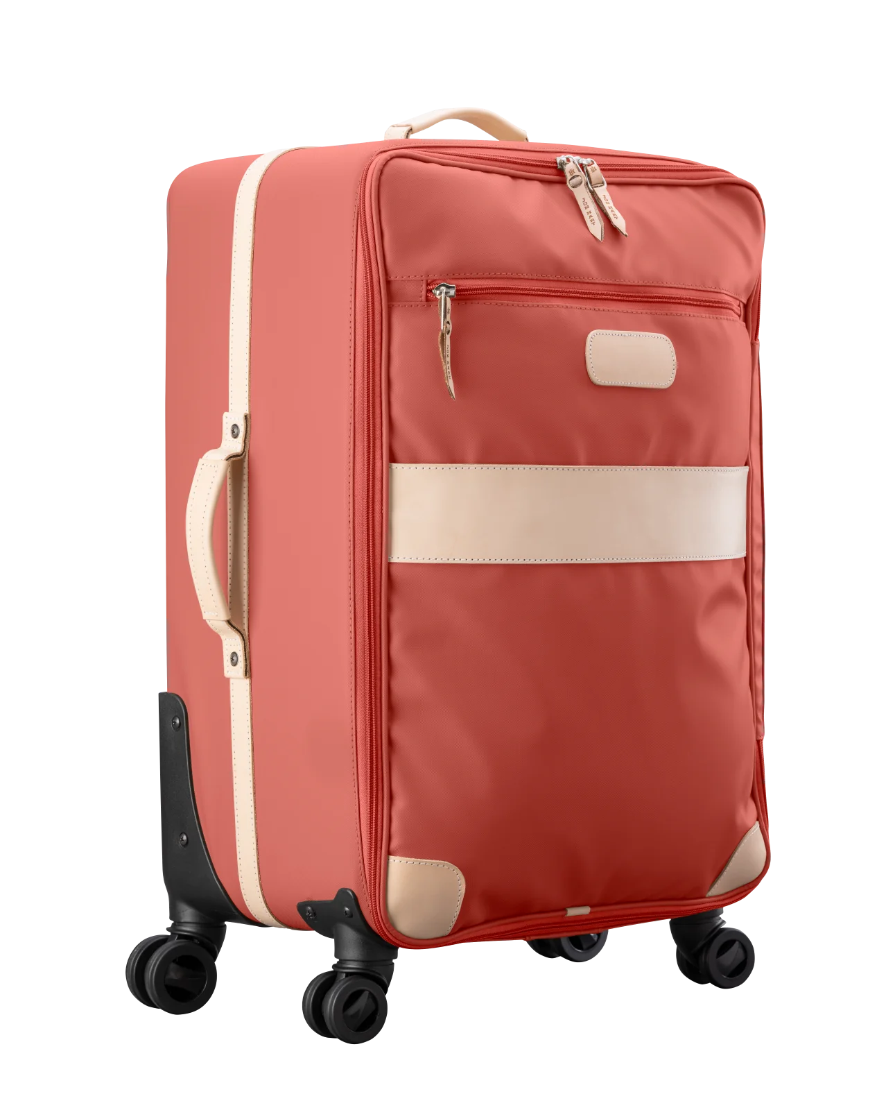 360 Large Wheels + Garment Sleeve (Order in any color!) Suitcases Jon Hart Coral Coated Canvas  
