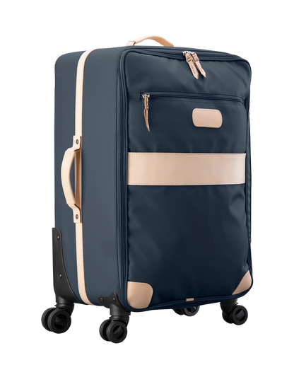 360 Large Wheels + Garment Sleeve (Order in any color!) Suitcases Jon Hart Navy Coated Canvas  