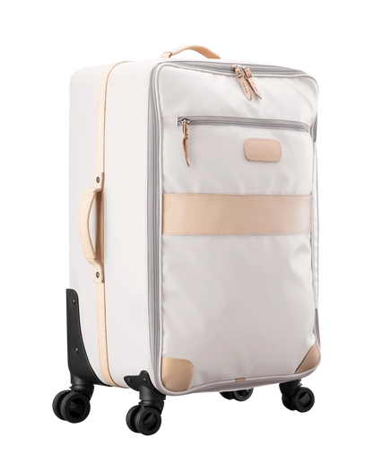 360 Large Wheels + Garment Sleeve (Order in any color!) Suitcases Jon Hart White Coated Canvas  