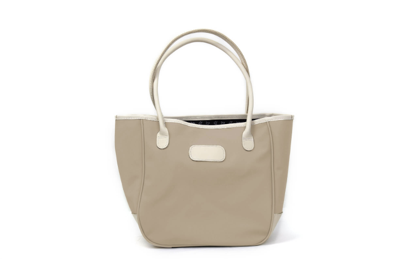 Medium Holiday Tote (Order in any color!) Totes Jon Hart Tan Coated Canvas  