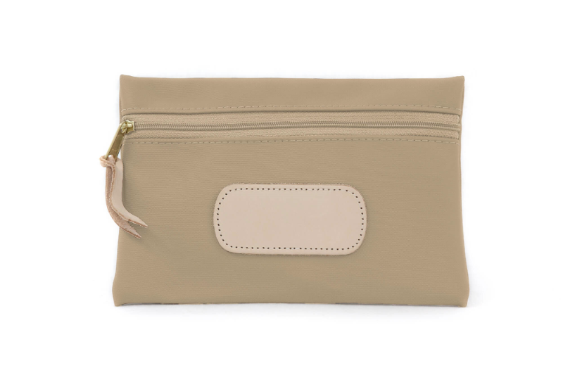 Pouch (Order in any color!) Pouches/Small Bags Jon Hart Tan Coated Canvas  