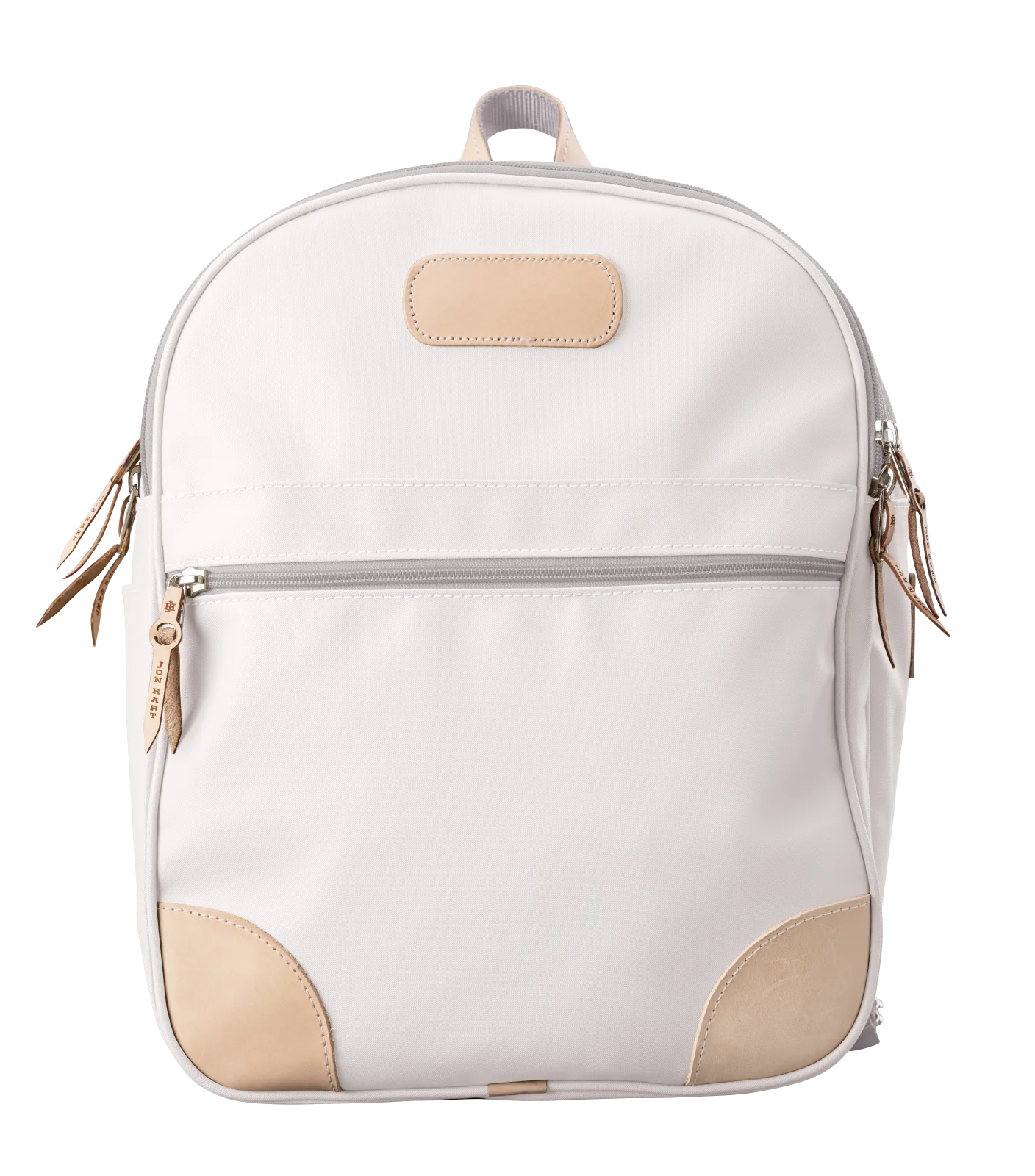 Large Backpack (Order in any color!) Backpacks Jon Hart White Coated Canvas  