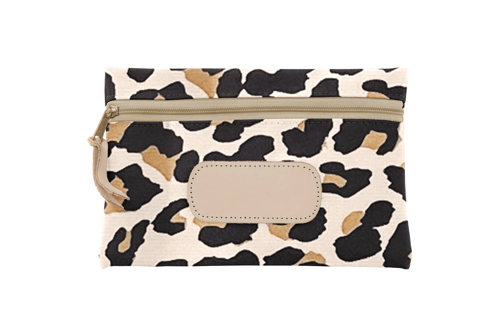 Pouch (Order in any color!) Pouches/Small Bags Jon Hart Leopard Coated Canvas  