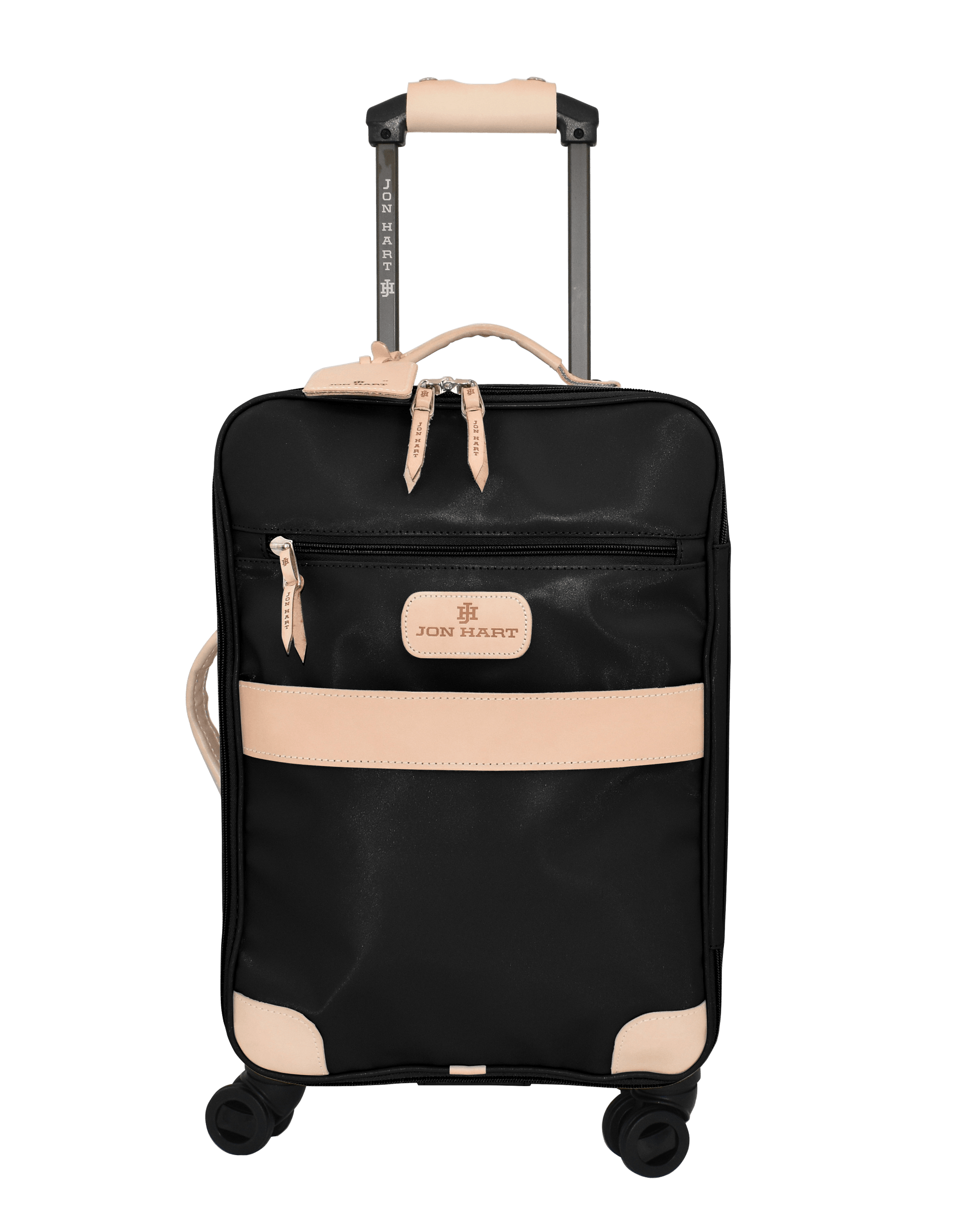 360 Carry On Wheels (Order in any color!) Suitcases Jon Hart Charcoal Coated Canvas  