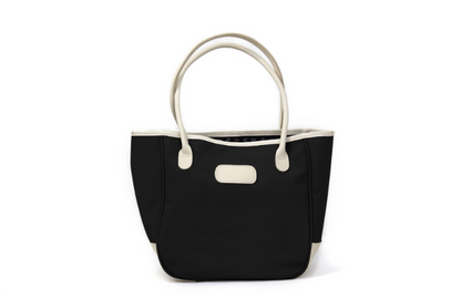 Medium Holiday Tote (Order in any color!) Totes Jon Hart Black Coated Canvas  