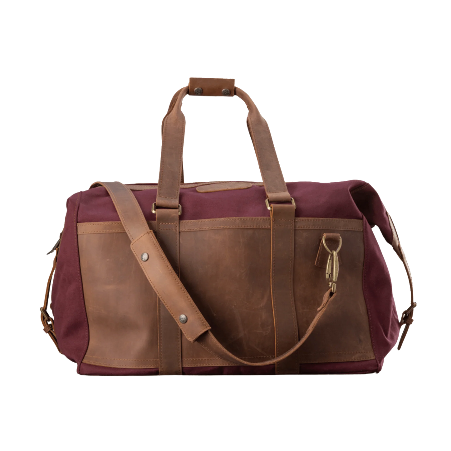 JH Duffel (Order in any color!) Travel Bags Jon Hart Brick Cotton Canvas  
