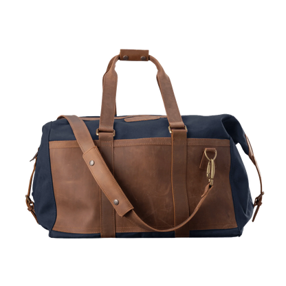 JH Duffel (Order in any color!) Travel Bags Jon Hart Midnite Cotton Canvas  
