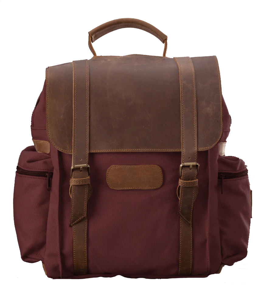 JH Scout Backpack (Order in any color!) Backpacks Jon Hart Brick Cotton Canvas  