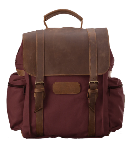 JH Scout Backpack (Order in any color!) Backpacks Jon Hart Brick Cotton Canvas  