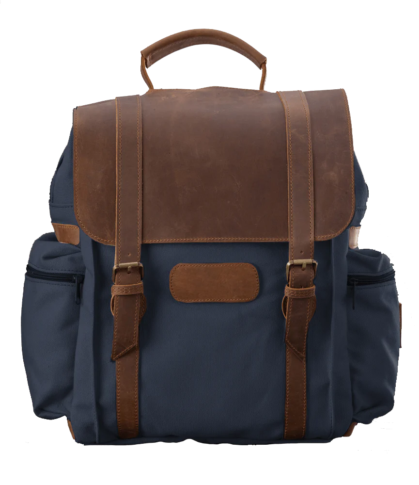 JH Scout Backpack (Order in any color!) Backpacks Jon Hart Midnite Cotton Canvas  