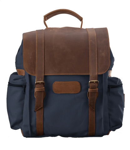 JH Scout Backpack (Order in any color!) Backpacks Jon Hart Midnite Cotton Canvas  