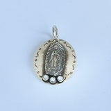 Guadalupe with Mother of Pearl Pendant