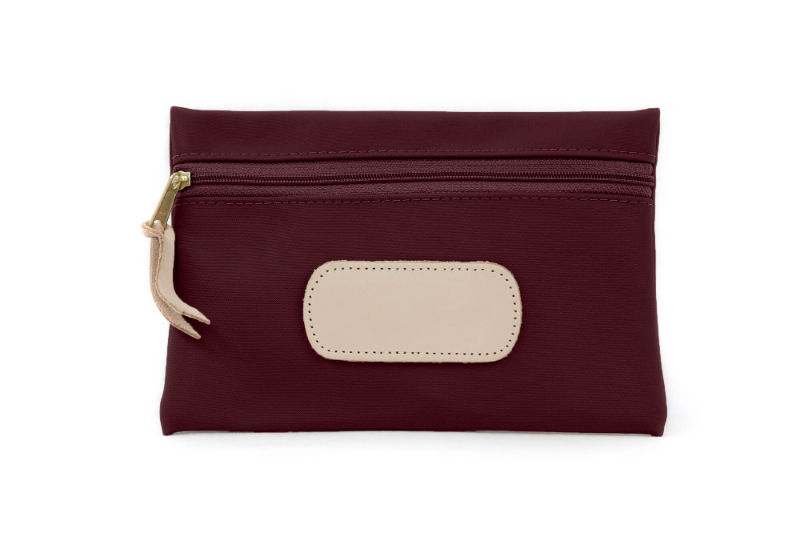 Pouch (Order in any color!) Pouches/Small Bags Jon Hart Burgundy Coated Canvas  