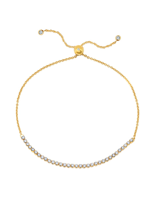 Adjustable Tennis Bracelet Bracelets Crislu Jewelry   
