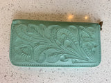 Lolita Hand-Tooled Leather Wallet