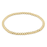 Classic Gold Beaded Bracelet (Multiple Sizes!)