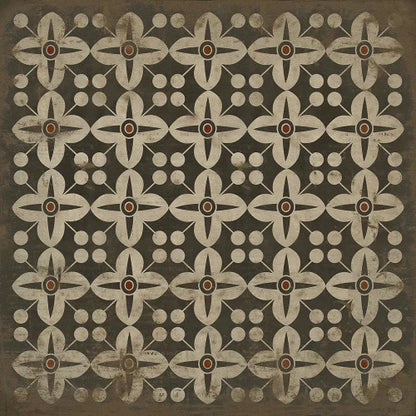 Vinyl Floor Mat - Pattern 03 Oz Rectangle spicher and co Square: 36x36  