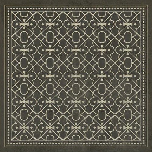 Vinyl Floor Mat - Pattern 05 Moriarty Rectangle spicher and co Square: 48x48  
