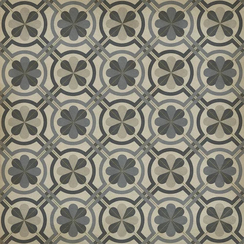Vinyl Floor Mat - Pattern 19 Madame Curie Rectangle spicher and co Square: 36x36  