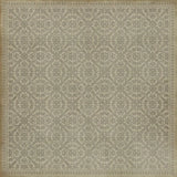 Vinyl Floor Mat - Pattern 21 the White Rabbit