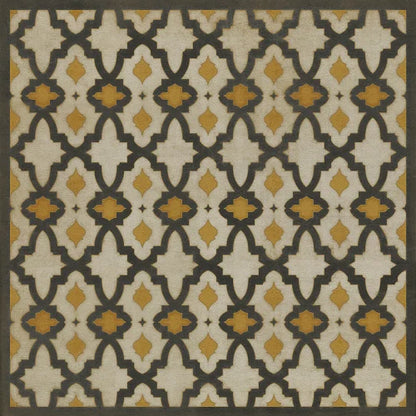 Vinyl Floor Mat - Pattern 31 Rajha Rectangle spicher and co Square: 36x36  