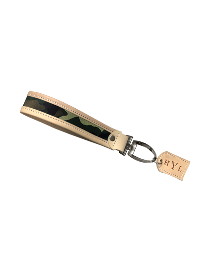 Pearl Key Fob (Order in any color!) Key Rings Jon Hart Classic Camo Coated Canvas  