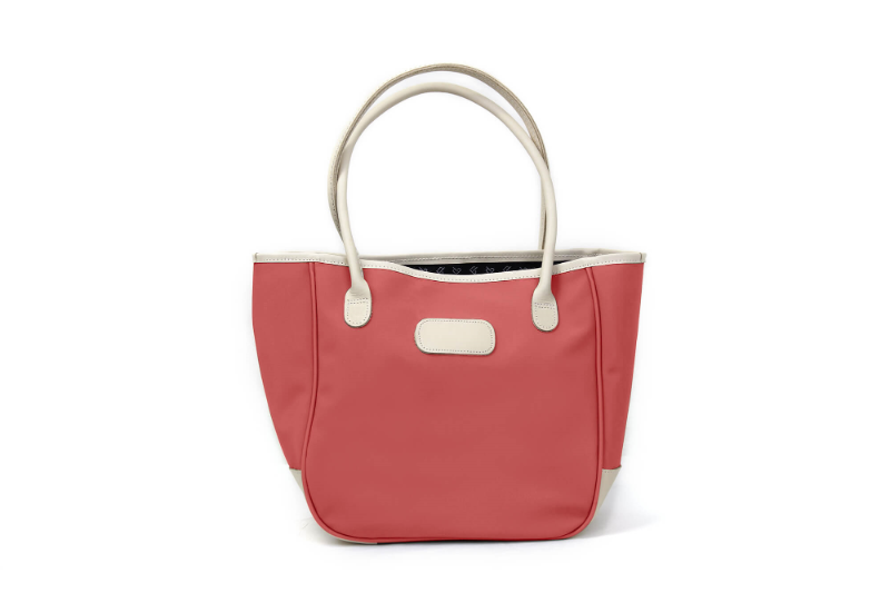 Medium Holiday Tote (Order in any color!) Totes Jon Hart Coral Coated Canvas  