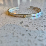 4mm Cuff with 1 Gold Dot