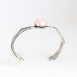 Wilson Dawes's Pink Conch Shell Sterling Cuff