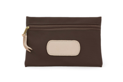 Pouch (Order in any color!) Pouches/Small Bags Jon Hart Espresso Coated Canvas  
