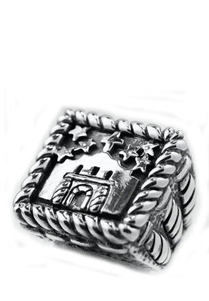 Alamo Ring Rings Dian Malouf All Silver 5 (Allow 6-8 weeks) 
