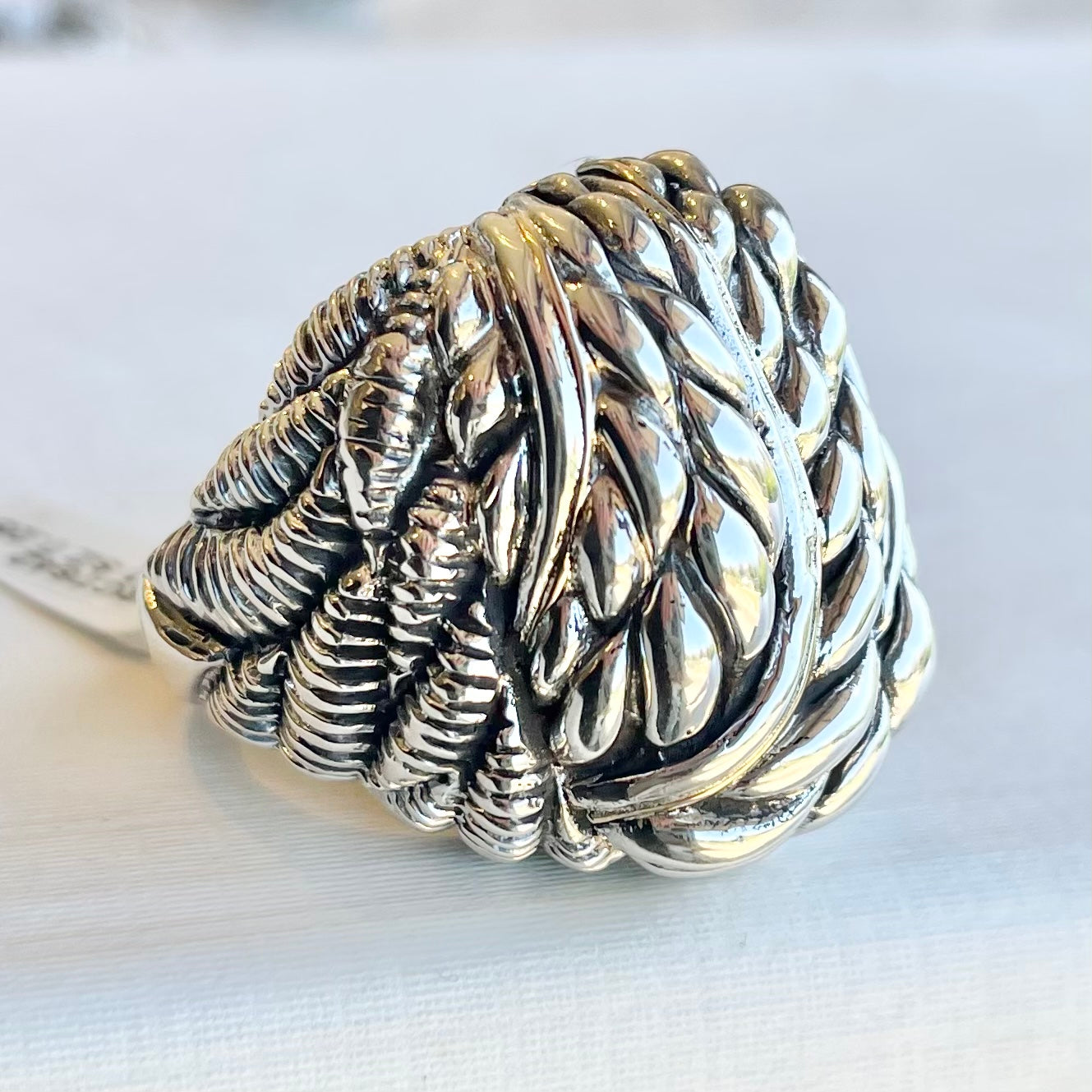 All Sterling Fern Ring Rings Dian Malouf   