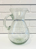 Mexico Condessa Pear-Shaped Glass Pitcher - Clear
