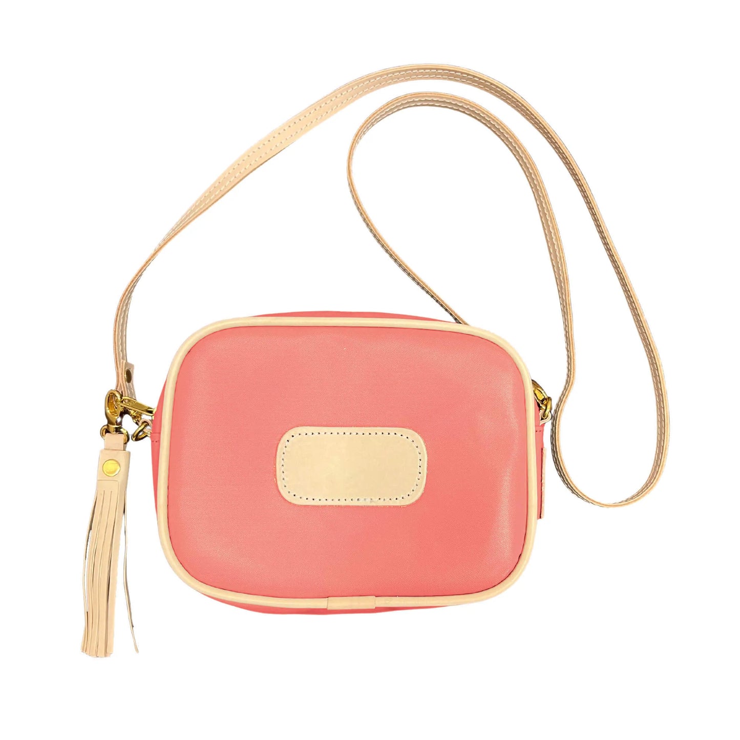 Lola (Order in any color!) Crossbodies Jon Hart Coral Coated Canvas  