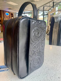 Roberto Hand-Tooled Leather Travel Kit