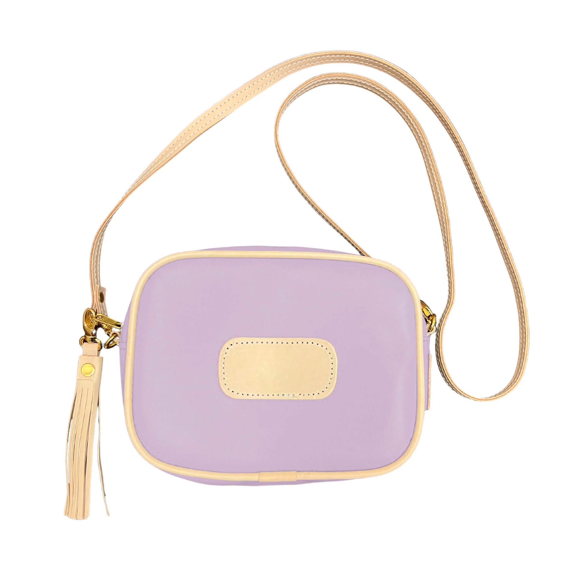 Lola (Order in any color!) Crossbodies Jon Hart Lilac Coated Canvas  