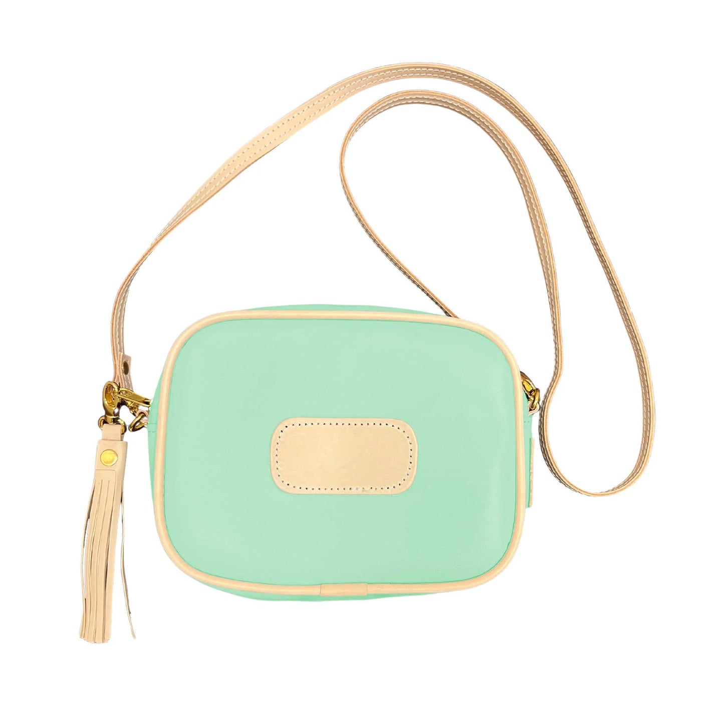 Lola (Order in any color!) Crossbodies Jon Hart Mint Coated Canvas  