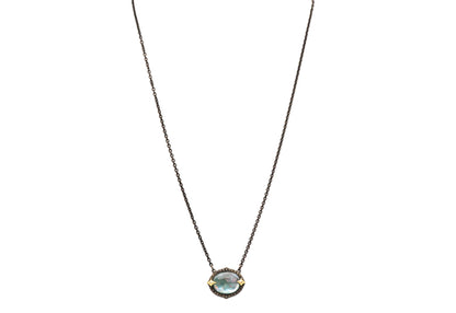 Peruvian Opal Pendant Necklace Necklaces Armenta   