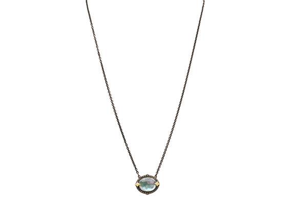 Peruvian Opal Pendant Necklace