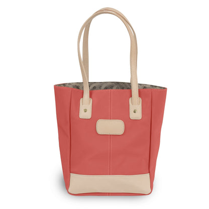 Alamo Heights Tote (Order in any color!) Totes Jon Hart Coral Coated Canvas  