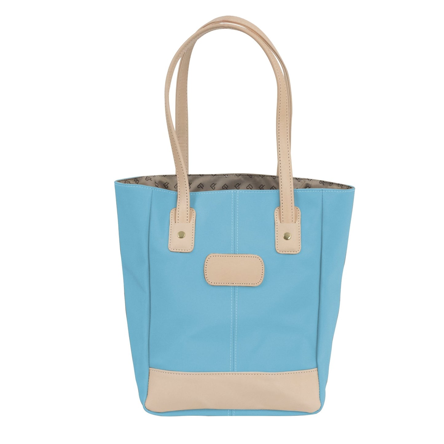 Alamo Heights Tote (Order in any color!) Totes Jon Hart Ocean Blue Coated Canvas  