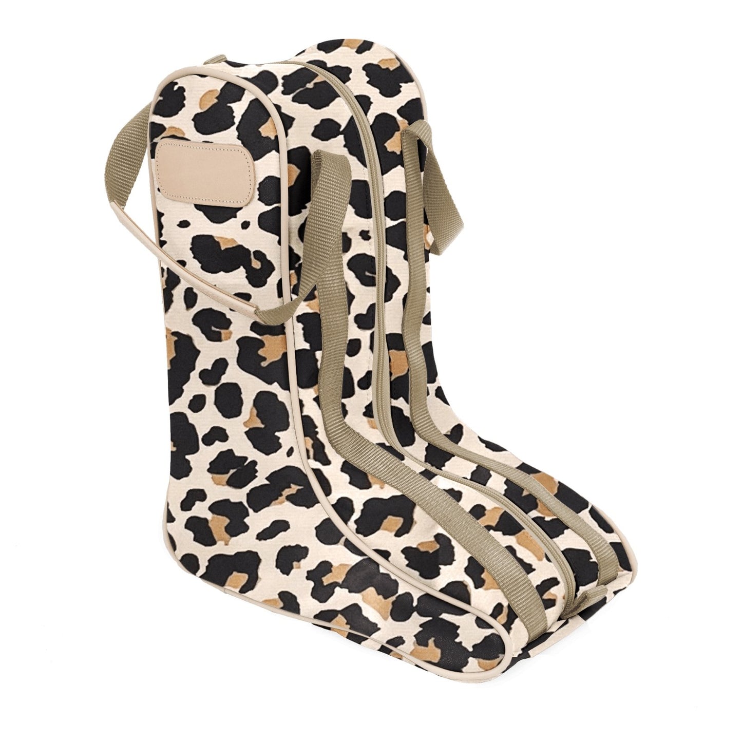 Boot Bag (Order in any color!) Boot Bag Jon Hart Leopard Coated Canvas  