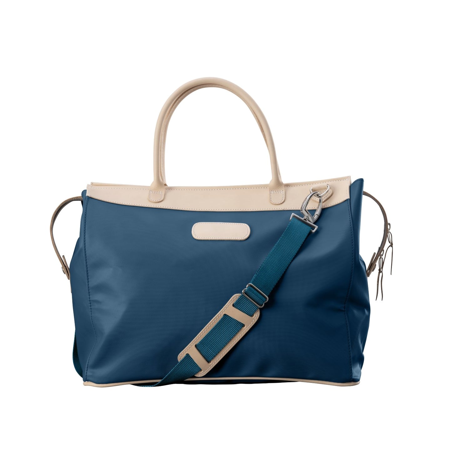 Burleson Bag (Order in any color!) Travel Bags Jon Hart French Blue Coated Canvas  