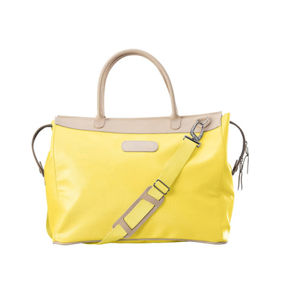 Burleson Bag (Order in any color!) Travel Bags Jon Hart Lemon Coated Canvas  