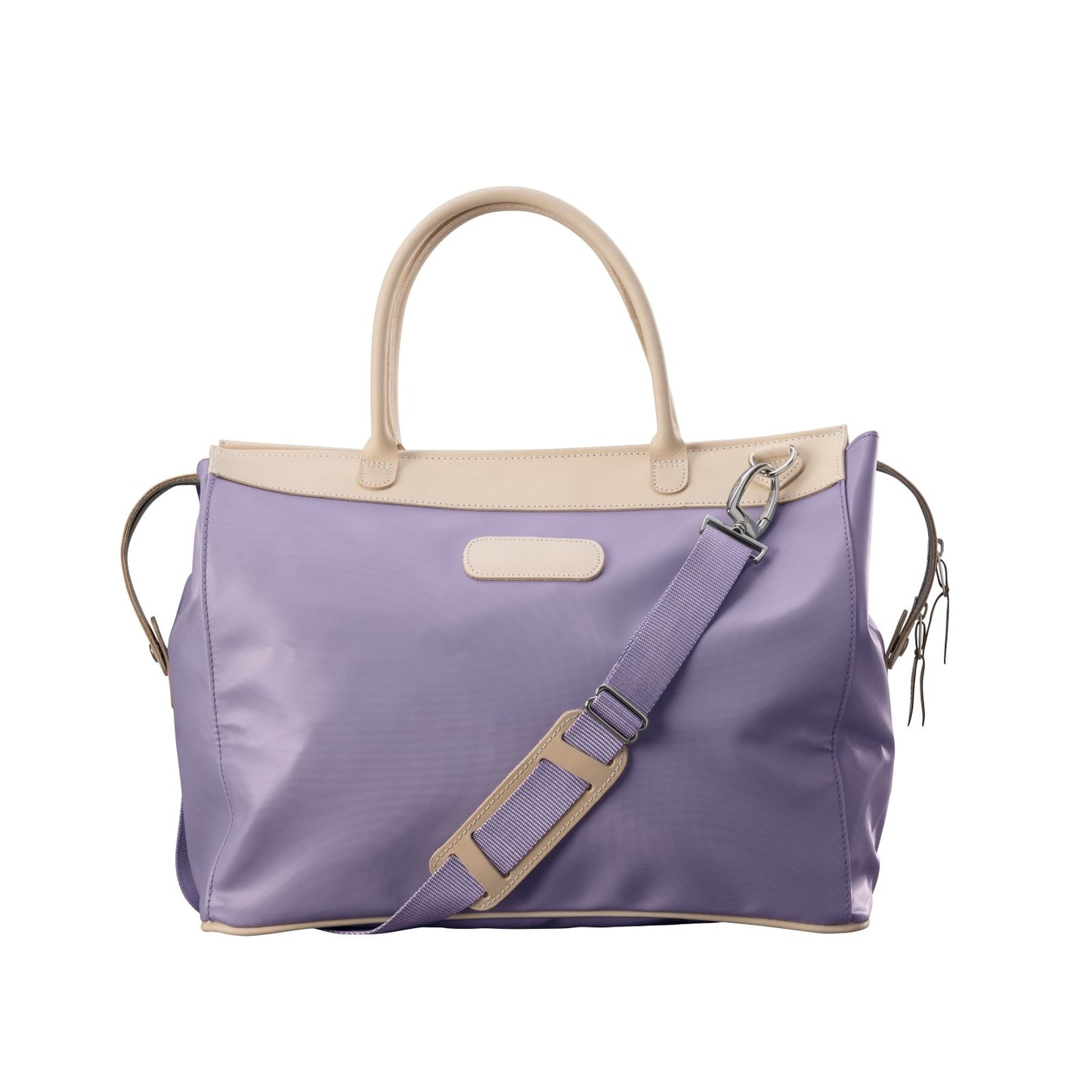 Burleson Bag (Order in any color!) Travel Bags Jon Hart Lilac Coated Canvas  