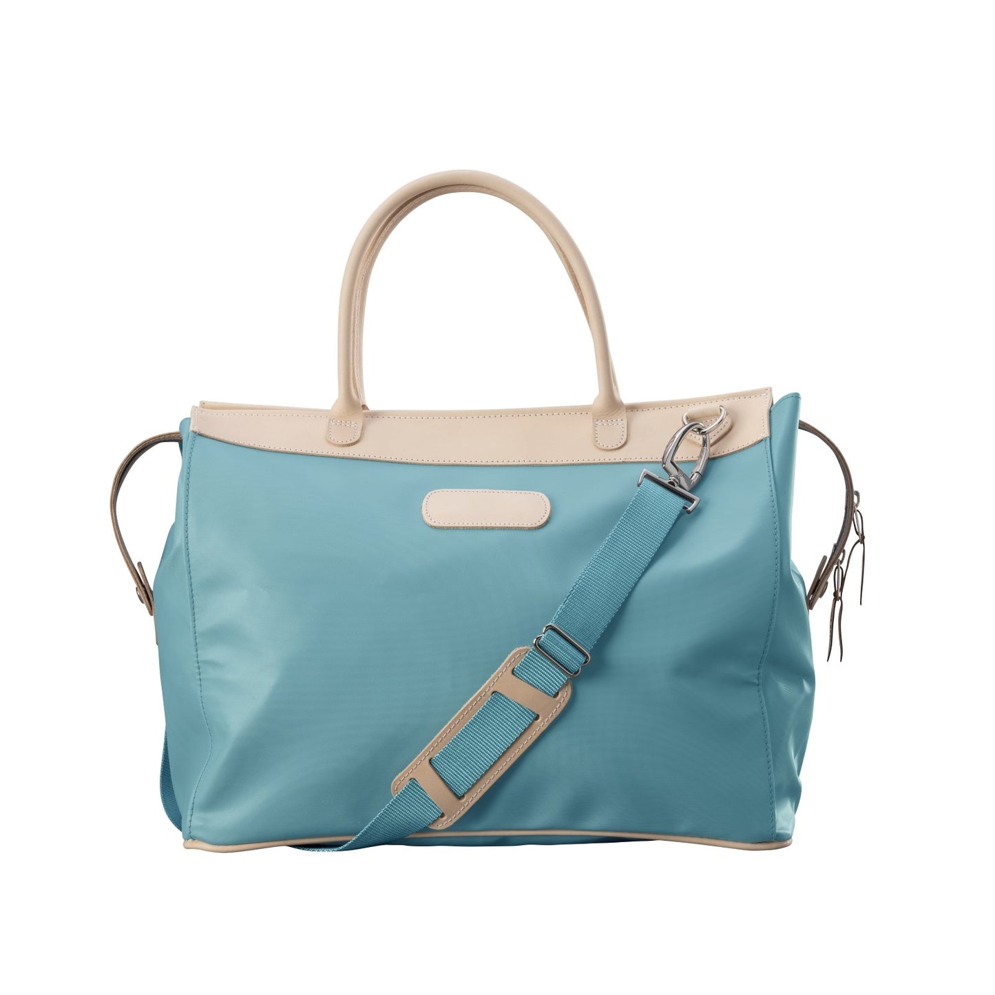 Burleson Bag (Order in any color!) Travel Bags Jon Hart Ocean Blue Coated Canvas  