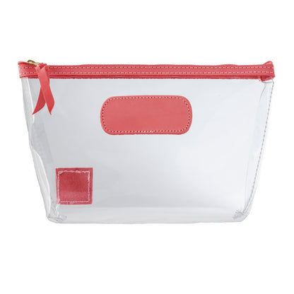 Clear Grande (Order in any color!) Pouches/Small Bags Jon Hart Salmon Leather  